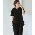 【スタイルデリ/STYLE DELI】の裾出し兼用 サラッと薄いペプラムキャミソール ブラック|ID: prp329100004496049 ipo3291000000031711320