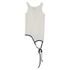 【ビューティフル ピープル/beautiful people】のdouble-end remove needle rib tank top 人気、トレンドファッション・服の通販 founy(ファニー) ファッション Fashion レディースファッション Fashion for Women ワンピース Dresses 2025年 2025 2025春夏・S/S Spring/Summer 2025 SS25 タンク Tank Top, Sleeveless Top ダブル Double, Double-Breasted フィット Fit, Slim Fit thumbnail off white|ID: prp329100004496057 ipo3291000000036036154