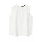 【ミズイロ インド/mizuiro ind】のハンドカットフリルノースリーブプルオーバー キナリ|ID: prp329100004496065 ipo3291000000031711462