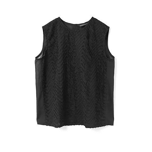 【ミズイロ インド/mizuiro ind】のハンドカットフリルノースリーブプルオーバー 人気、トレンドファッション・服の通販 founy(ファニー) 　ファッション　Fashion　レディースファッション　WOMEN　トップス・カットソー　Tops/Tshirt　キャミソール / ノースリーブ　No Sleeves　プルオーバー　Pullover　インド　India　フィット　Fit　ベスト　Vest　半袖　Short Sleeve　長袖　Long Sleeve　other-2|ID: prp329100004496065 ipo3291000000031711464