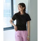 【スタイルデリ/STYLE DELI】のふにゃふにゃ柔らかクルーネックTシャツ ブラック|ID: prp329100004496075 ipo3291000000031711552