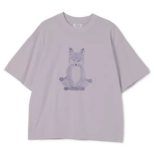 【メゾン キツネ/MAISON KITSUNE】のYOGA FOX BOXY TEE-SHIRT インテリア・キッズ・メンズ・レディースファッション・服の通販 founy(ファニー) 　ファッション　Fashion　レディースファッション　WOMEN　トップス・カットソー　Tops/Tshirt　シャツ/ブラウス　Shirts/Blouses　2025年　2025　2025春夏・S/S　Ss,Spring/Summer,2025　トレンド　Trend　フォックス　Fox　フロント　Front　プリント　Print　ボックス　Box　ヨガ　Yoga　夏　Summer　春　Spring　S/S・春夏　Ss・Spring/Summer　洗える　Washable　SOFT MAUVE|ID: prp329100004496077 ipo3291000000031711565