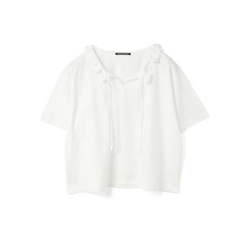 【ミズイロ インド/mizuiro ind】のフリル襟プルオーバー 人気、トレンドファッション・服の通販 founy(ファニー) 　ファッション　Fashion　レディースファッション　WOMEN　トップス・カットソー　Tops/Tshirt　プルオーバー　Pullover　カットソー　Cut And Sew　バランス　Balance　フリル　Frills　ボトム　Bottom　other-2|ID: prp329100004496090 ipo3291000000031711639