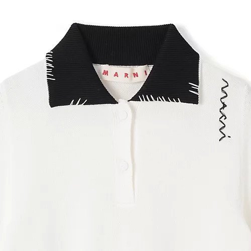 【マルニ/MARNI】のPOLO NECK 人気、トレンドファッション・服の通販 founy(ファニー) 　ファッション　Fashion　レディースファッション　WOMEN　2025年　2025　2025春夏・S/S　Ss,Spring/Summer,2025　ポロシャツ　Polo Shirt　半袖　Short Sleeve　other-3|ID: prp329100004496104 ipo3291000000032100020