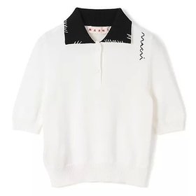 【マルニ/MARNI】 POLO NECK人気、トレンドファッション・服の通販 founy(ファニー) ファッション Fashion レディースファッション Fashion for Women 2025年 2025 2025春夏・S/S Spring/Summer 2025 SS25 ポロシャツ Polo Shirt, Collared Tee 半袖 Short Sleeve, Half Sleeve |ID:prp329100004496104
