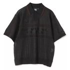 【ビューティフル ピープル/beautiful people】のumbro knitted game shirt pullover black|ID: prp329100004496106 ipo3291000000031711788
