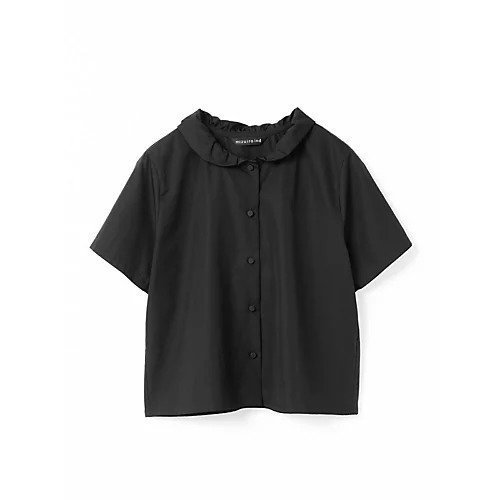 【ミズイロ インド/mizuiro ind】のギャザーカラーハーフスリーブシャツ インテリア・キッズ・メンズ・レディースファッション・服の通販 founy(ファニー) https://founy.com/ ファッション Fashion レディースファッション WOMEN トップス・カットソー Tops/Tshirt シャツ/ブラウス Shirts/Blouses ギャザー Gather シンプル Simple タイプライター Typewriter ベーシック Basic |ID: prp329100004496111 ipo3291000000031711819