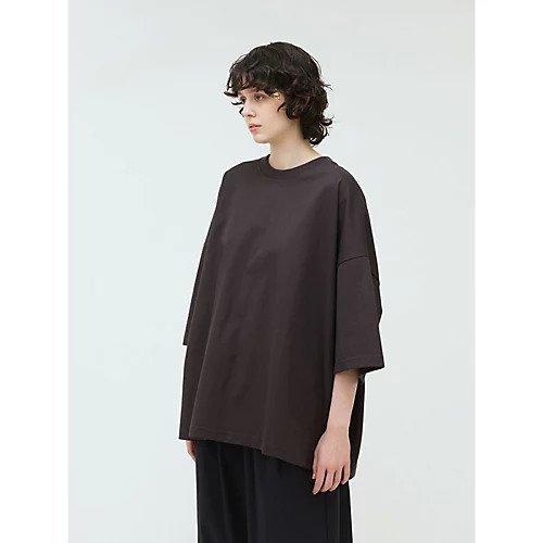 【ミズイロ インド/mizuiro ind】のクルーネックワイドチュニック 人気、トレンドファッション・服の通販 founy(ファニー) 　ファッション　Fashion　レディースファッション　WOMEN　トップス・カットソー　Tops/Tshirt　シルケット　Mercerization　ビッグ　Big　ベーシック　Basic　メンズ　Mens　ワイド　Wide　other-3|ID: prp329100004496118 ipo3291000000031711878