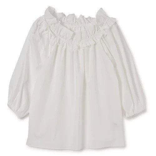 【マルティニーク/martinique】の2wayオフショルダーブラウス インテリア・キッズ・メンズ・レディースファッション・服の通販 founy(ファニー) 　ファッション　Fashion　レディースファッション　WOMEN　トップス・カットソー　Tops/Tshirt　シャツ/ブラウス　Shirts/Blouses　おすすめ　Recommend　オフショルダー　Off Shoulder　カーゴパンツ　Cargo Pants　スラックス　Slacks　デニム　Denim　ラッフル　Raffle　夏　Summer　洗える　Washable　ホワイト|ID: prp329100004496123 ipo3291000000031711908