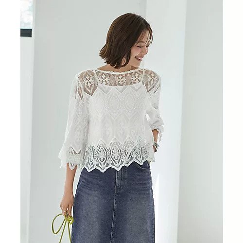 【スタイルデリ/STYLE DELI】のミックスレースのプルオーバーブラウス インテリア・キッズ・メンズ・レディースファッション・服の通販 founy(ファニー) https://founy.com/ ファッション Fashion レディースファッション WOMEN トップス・カットソー Tops/Tshirt シャツ/ブラウス Shirts/Blouses プルオーバー Pullover アンティーク Antique インナー Inner 春 Spring カットソー Cut And Sew カーディガン Cardigan キャミソール Camisole ジャケット Jacket とろみ Thickness タンク Tank 長袖 Long Sleeve フリル Frills ミックス Mix レース Race A/W・秋冬 Aw・Autumn/Winter・Fw・Fall-Winter S/S・春夏 Ss・Spring/Summer 夏 Summer |ID: prp329100004496127 ipo3291000000031988283