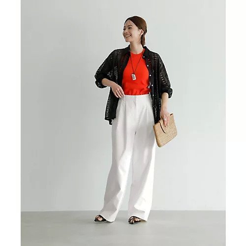 【スタイルデリ/STYLE DELI】の甘くならない縦模様コットンレースシャツ 人気、トレンドファッション・服の通販 founy(ファニー) 　ファッション　Fashion　レディースファッション　WOMEN　トップス・カットソー　Tops/Tshirt　シャツ/ブラウス　Shirts/Blouses　インナー　Inner　春　Spring　カフス　Cuffs　コンパクト　Compact　サロペット　Overalls　ショルダー　Shoulder　シンプル　Simple　ストライプ　Stripe　ドロップ　Drop　長袖　Long Sleeve　フェミニン　Feminine　ベーシック　Basic　ポケット　Pocket　モチーフ　Motif　レース　Race　A/W・秋冬　Aw・Autumn/Winter・Fw・Fall-Winter　S/S・春夏　Ss・Spring/Summer　夏　Summer　other-2|ID: prp329100004496146 ipo3291000000031712175