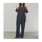 【ヒューマンウーマン/HUMAN WOMAN】のライトオンスデニムオールインワン 人気、トレンドファッション・服の通販 founy(ファニー) ファッション Fashion レディースファッション Fashion for Women ワンピース Dresses オールインワン・ワンピース Dresses and Jumpsuits おすすめ Recommended / Our Picks ダブル Double, Double-Breasted デニム Denim, Jeans Material ビッグ Big, Oversized ボトム Bottoms, Lower Wear エレガント 上品 Elegant thumbnail ネイビー|ID: prp329100004496155 ipo3291000000033285472