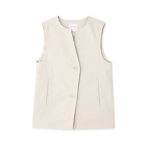 【ヒューマンウーマン/HUMAN WOMAN】のコンパクトギャバジレ 人気、トレンドファッション・服の通販 founy(ファニー) 　ファッション　Fashion　レディースファッション　WOMEN　アウター　Coat Outerwear　トップス・カットソー　Tops/Tshirt　ベスト/ジレ　Gilets/Vests　おすすめ　Recommend　シンプル　Simple　スタンダード　Standard　セットアップ　Set Up　プレミアム　Premium　ボトム　Bottom　マニッシュ　Mannish　other-2|ID: prp329100004496156 ipo3291000000032296495