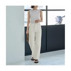 【スタイルデリ/STYLE DELI】のウエストにゴム内蔵のストレッチコットンストレートパンツ ホワイト|ID: prp329100004496161 ipo3291000000031712886