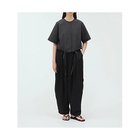 【ミズイロ インド/mizuiro ind】のサテンワイドカーゴパンツ ブラック|ID: prp329100004496164 ipo3291000000031712900