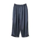 【ミズイロ インド/mizuiro ind】のサテンワイドカーゴパンツ ネイビー|ID: prp329100004496164 ipo3291000000031712902