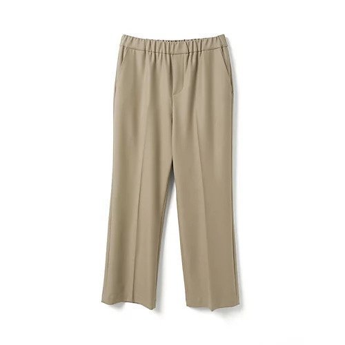 【ミズイロ インド/mizuiro ind】のセンタープレスパンツ インテリア・キッズ・メンズ・レディースファッション・服の通販 founy(ファニー) 　ファッション　Fashion　レディースファッション　Fashion for Women　パンツ　Pants & Trousers　カーディガン　Cardigan, Knitwear　ストレッチ　Stretch, Stretchy Fabric　スラックス　Slacks, Dress Pants　センター　Center, Center Line　リラックス　Relax, Relaxed Fit　人気　Popular, Best Seller　冬　Winter / This Winter　ベージュ|ID: prp329100004496169 ipo3291000000034618282