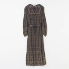 【シー ニューヨーク/Sea NEW YORK】のエスニック柄ワンピース 人気、トレンドファッション・服の通販 founy(ファニー) ファッション Fashion レディースファッション Fashion for Women ワンピース Dresses エスニック Ethnic Style スリーブ Sleeve, Long Sleeve / Short Sleeve ドレス Dress, One-Piece ミリタリー Military, Army Style リラックス Relax, Relaxed Fit 長袖 Long Sleeve, Full Sleeve thumbnail ブラウン系|ID: prp329100004496183 ipo3291000000033142220