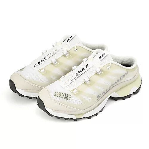 【エムエムシックス メゾンマルジェラ/MM6 Maison Margiela】のXT MULE 4 MM6 / SALOMON インテリア・キッズ・メンズ・レディースファッション・服の通販 founy(ファニー) 　ファッション　Fashion　レディースファッション　WOMEN　2025年　2025　2025春夏・S/S　Ss,Spring/Summer,2025　White/Green Haz/Silver|ID: prp329100004496197 ipo3291000000031988299