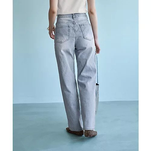 【スタイルデリ/STYLE DELI】の薄手で柔らかめの暑くないハイブリーチストレートデニム 人気、トレンドファッション・服の通販 founy(ファニー) 　ファッション　Fashion　レディースファッション　WOMEN　春　Spring　シルバー　Silver　ストレッチ　Stretch　ストレート　Straight　デニム　Denim　ワイド　Wide　S/S・春夏　Ss・Spring/Summer　夏　Summer　other-3|ID: prp329100004496209 ipo3291000000031713636