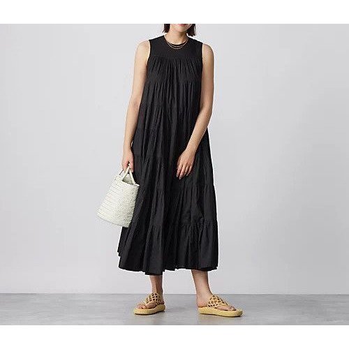 【マリハ/MARIHA】のミューズのドレス 人気、トレンドファッション・服の通販 founy(ファニー) 　ファッション　Fashion　レディースファッション　WOMEN　ワンピース　Dress　ドレス　Party Dresses　ジャケット　Jacket　ティアード　Tiered　ドレス　Dress　ノースリーブ　No Sleeve　バランス　Balance　ロング　Long　エレガント 上品　Elegant　羽織　Haori　other-2|ID: prp329100004496285 ipo3291000000031715644