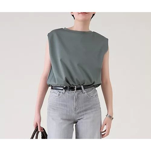 【マルティニーク/martinique】の《定番》ポンチノースリプルオーバー 人気、トレンドファッション・服の通販 founy(ファニー) 　ファッション　Fashion　レディースファッション　Fashion for Women　トップス・カットソー　Cut & Sew Tops　カジュアルプルオーバー・ニットトップス　Pullovers & Knit Tops / Casual Pullovers　おすすめ　Recommended / Our Picks　シルケット　Silket, Silky Cotton　ストレート　Straight, Straight Cut　スリット　Slit, Slit Detail　ノースリーブ　Sleeveless, No-Sleeve　ボトム　Bottoms, Lower Wear　定番　Standard, Basic Item　 other-1|ID: prp329100004497562 ipo3291000000035917691