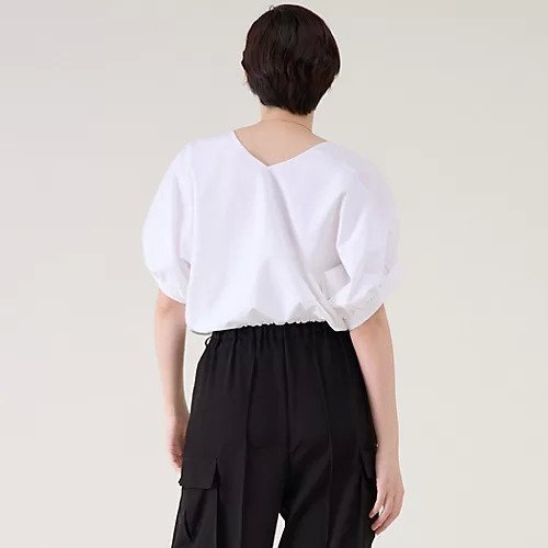 【マルティニーク/martinique】のファブリックコンビギャザープルオーバー 人気、トレンドファッション・服の通販 founy(ファニー) 　ファッション　Fashion　レディースファッション　Fashion for Women　トップス・カットソー　Cut & Sew Tops　カジュアルプルオーバー・ニットトップス　Pullovers & Knit Tops / Casual Pullovers　おすすめ　Recommended / Our Picks　カットソー　Cut and Sewn Top　ギャザー　Gathered, Ruffled　夏　Summer　other-3|ID: prp329100004497570 ipo3291000000035917742