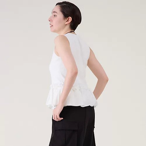 【マルティニーク/martinique】のタイプライターコンビニット 人気、トレンドファッション・服の通販 founy(ファニー) 　ファッション　Fashion　レディースファッション　Fashion for Women　トップス・カットソー　Cut & Sew Tops　ニット　Knit Tops & Sweaters　おすすめ　Recommended / Our Picks　アシンメトリー　Asymmetrical Style　インナー　Innerwear　シャーリング　Shirring, Ruched　ジャケット　Jacket, Outerwear　タイトスカート　Pencil Skirt, Tight Skirt　ノースリーブ　Sleeveless, No-Sleeve　ブルゾン　Blouson, Bomber Jacket　ペプラム　Peplum, Flared Hem　夏　Summer　other-3|ID: prp329100004497590 ipo3291000000035917720