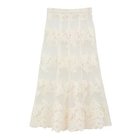 【クラネ/CLANE】のSHEER FLOWER LACE SKIRT IVORY|ID: prp329100004497597 ipo3291000000033138293