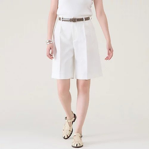【マルティニーク/martinique】のツイルショートパンツ 人気、トレンドファッション・服の通販 founy(ファニー) 　ファッション　Fashion　レディースファッション　Fashion for Women　パンツ　Pants & Trousers　ショートパンツ・ハーフパンツ　High-Waisted & Relaxed Shorts　おすすめ　Recommended / Our Picks　クラシック　Classic, Timeless Style　ショート　Short, Short Length　ツイル　Twist, Twisted Detail　other-3|ID: prp329100004497613 ipo3291000000031728535