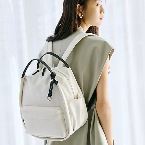 【トプカピ/TOPKAPI】の【Breath TOPKAPI】【撥水】ツヤ ナイロン レザーハンドル ミニ リュック インテリア・キッズ・メンズ・レディースファッション・服の通販 founy(ファニー) https://founy.com/ ファッション Fashion レディースファッション WOMEN コンパクト Compact 傘 Umbrella チャーム Charm フィット Fit フォルム Form ポケット Pocket モダン Modern モノトーン Monotone リュック Ruck Sack ワンポイント One Point エレガント 上品 Elegant |ID: prp329100004497630 ipo3291000000031728676