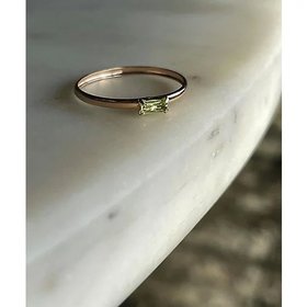 【マージュール/marjour】 [m.]10K PERIDOT RING人気、トレンドファッション・服の通販 founy(ファニー) ファッション Fashion レディースファッション WOMEN イエロー Yellow ジュエリー Jewelry |ID:prp329100004497795