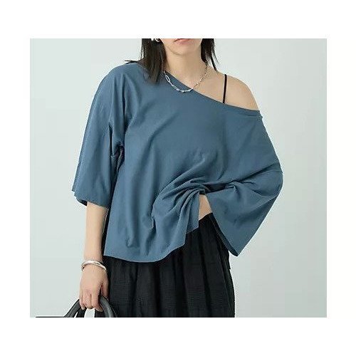 【カオス/Chaos】のWHY NOT NOW アルバTシャツ インテリア・キッズ・メンズ・レディースファッション・服の通販 founy(ファニー) 　ファッション　Fashion　レディースファッション　Fashion for Women　トップス・カットソー　Cut & Sew Tops　シャツ・ブラウス・オフィスカジュアル　Elegant Blouses & Button-Ups　ロングTシャツ・Tシャツ　Longline T-Shirts & Tees　2025年　2025　2025春夏・S/S　Spring/Summer 2025 SS25　夏　Summer　ブルー|ID: prp329100004499199 ipo3291000000034716282