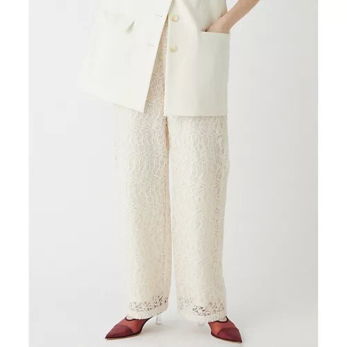 【ウィムガゼット/Whim Gazette】の【THE PAUSE】エンブロイダリーパンツ 人気、トレンドファッション・服の通販 founy(ファニー) 　ファッション　Fashion　レディースファッション　WOMEN　パンツ　Pants　ヴィンテージ　Vintage　グラデーション　Gradation　シンプル　Simple　ストレート　Straight　レース　Race　ワイド　Wide　ワーク　Work　エレガント 上品　Elegant　2025年　2025　2025春夏・S/S　Ss,Spring/Summer,2025　other-2|ID: prp329100004499210 ipo3291000000031741746