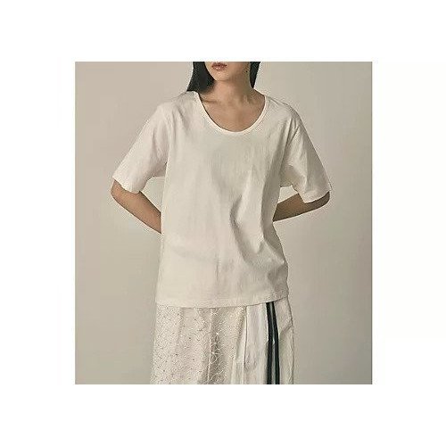 【マージュール/marjour】のU NECK HALF SLEEVE OVER TEE インテリア・キッズ・メンズ・レディースファッション・服の通販 founy(ファニー) https://founy.com/ ファッション Fashion レディースファッション WOMEN トップス・カットソー Tops/Tshirt インナー Inner サロペット Overalls シンプル Simple ストレッチ Stretch とろみ Thickness フィット Fit ベーシック Basic ボトム Bottom ポケット Pocket 夏 Summer |ID: prp329100004503136 ipo3291000000031778076