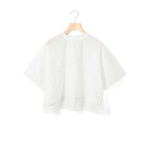 【ミディウミ/MidiUmi】のドットワイドシャツプルオーバー インテリア・キッズ・メンズ・レディースファッション・服の通販 founy(ファニー) https://founy.com/ ファッション Fashion レディースファッション Fashion for Women トップス・カットソー Cut & Sew Tops シャツ・ブラウス・オフィスカジュアル Elegant Blouses & Button-Ups カジュアルプルオーバー・ニットトップス Pullovers & Knit Tops / Casual Pullovers ドット Polka Dot, Dot Pattern 人気 Popular, Best Seller |ID: prp329100004503152 ipo3291000000032514423