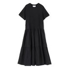 【マーレット/MERLETTE】のIrene 人気、トレンドファッション・服の通販 founy(ファニー) ファッション Fashion レディースファッション Fashion for Women シアー Sheer, See-Through ティアードスカート Tiered Skirt, Flounced Skirt ティアードワンピース Tiered Dress, Flared Dress ドッキング Docking, Mixed Material バランス Balance, Style Balance ボーダー Border, Stripe 洗える Machine Washable thumbnail black|ID: prp329100004503161 ipo3291000000034618353