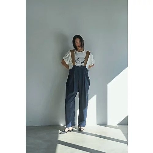 【マージュール/marjour】のBI-COLOR WIDE SALOPETTE インテリア・キッズ・メンズ・レディースファッション・服の通販 founy(ファニー) https://founy.com/ ファッション Fashion レディースファッション WOMEN ワンピース Dress サロペット Salopette ギャザー Gather サロペット Overalls ショルダー Shoulder ストレッチ Stretch フェイク Fake ポケット Pocket 夏 Summer |ID: prp329100004503166 ipo3291000000031778293