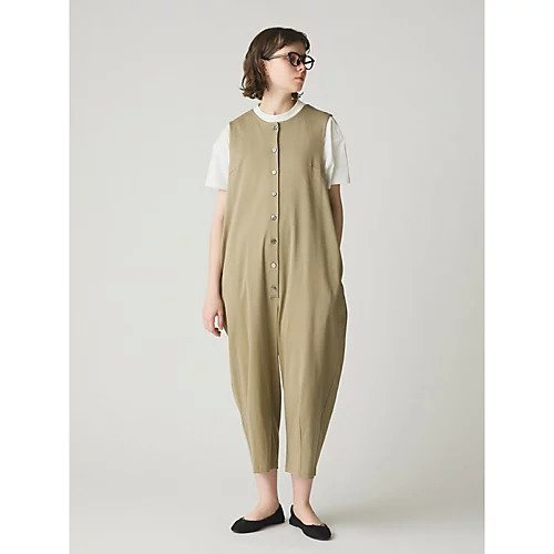【ミディウミ/MidiUmi】のHOME オールインワン インテリア・キッズ・メンズ・レディースファッション・服の通販 founy(ファニー) https://founy.com/ ファッション Fashion レディースファッション Fashion for Women ワンピース Dresses オールインワン・ワンピース Dresses and Jumpsuits インナー Innerwear カットソー Cut and Sewn Top シンプル Simple, Minimal ノースリーブ Sleeveless, No-Sleeve フロント Front, Front Design 夏 Summer |ID: prp329100004503167 ipo3291000000032769644