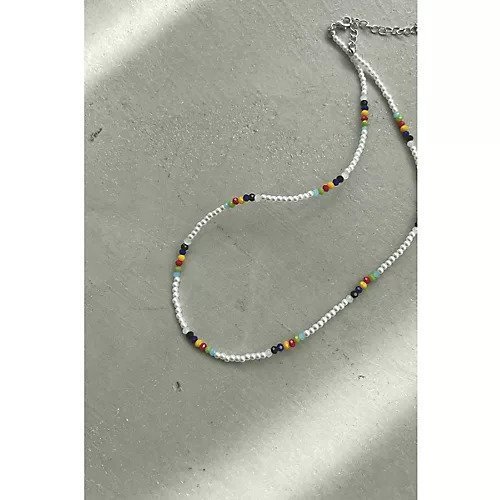 【マージュール/marjour】の7COLORS BEADS NECKLACE インテリア・キッズ・メンズ・レディースファッション・服の通販 founy(ファニー) https://founy.com/ ファッション Fashion レディースファッション Fashion for Women ジュエリー Jewelry ネックレス Necklaces & Pendants シンプル Simple, Minimal スウェット / スエット Sweatshirt, Sweatwear トレンド Trend, Trending Now ネックレス Necklace, Pendant Necklace |ID: prp329100004503177 ipo3291000000031778346