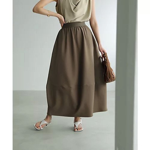 【スタイルデリ/STYLE DELI】のパンプキンジャージースカート インテリア・キッズ・メンズ・レディースファッション・服の通販 founy(ファニー) https://founy.com/ ファッション Fashion レディースファッション WOMEN スカート Skirt くるぶし Ankle ジャージー Jersey ジョーゼット Georgette スニーカー Sneakers 定番 Standard フォルム Form ポケット Pocket ループ Loop 夏 Summer |ID: prp329100004503236 ipo3291000000031779097