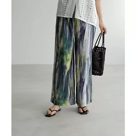 【スタイルデリ/STYLE DELI】の水彩ストライプ柄ワイドパンツ 人気、トレンドファッション・服の通販 founy(ファニー) ファッション Fashion レディースファッション Fashion for Women パンツ Pants & Trousers イエロー Yellow 秋 Autumn ギャザー Gathered, Ruffled グラデーション Gradient, Ombre サマー Summer, Summer Style サンダル Sandals, Summer Shoes シンプル Simple, Minimal ジャケット Jacket, Outerwear ストライプ Stripe, Striped Pattern ストレート Straight, Straight Cut スニーカー Sneakers, Trainers 長袖 Long Sleeve, Full Sleeve パープル Purple, Violet フォルム Silhouette, Form フラット Flat, Flat Shoes ミックス Mix, Mixed Style モチーフ Motif, Design Theme モノトーン Monotone, Black and White ワイド Wide, Wide Fit 夏 Summer |ID:prp329100004503239