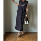 【スタイルデリ/STYLE DELI】の刺しゅうロゴIラインワンピース 人気、トレンドファッション・服の通販 founy(ファニー) ファッション Fashion レディースファッション WOMEN ワンピース Dress イエロー Yellow キャップ Cap ジャケット Jacket ストレート Straight スリット Slit ブラジャー Bra プリント Print ペチコート Petticoat ポケット Pocket ループ Loop 夏 Summer エレガント 上品 Elegant thumbnail ネイビー|ID: prp329100004503240 ipo3291000000031779128