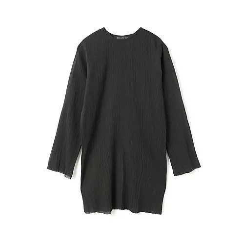 【ミズイロ インド/mizuiro ind】のコットンクレープチュニックプルオーバー インテリア・キッズ・メンズ・レディースファッション・服の通販 founy(ファニー) https://founy.com/ ファッション Fashion レディースファッション WOMEN トップス・カットソー Tops/Tshirt プルオーバー Pullover インド India スリット Slit エレガント 上品 Elegant |ID: prp329100004504507 ipo3291000000031790632