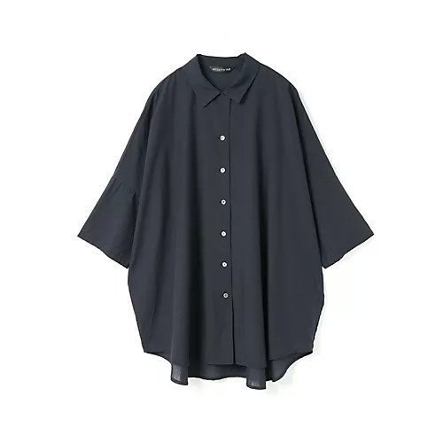 【ミズイロ インド/mizuiro ind】のハーフスリーブワイドチュニックシャツ インテリア・キッズ・メンズ・レディースファッション・服の通販 founy(ファニー) https://founy.com/ ファッション Fashion レディースファッション WOMEN トップス・カットソー Tops/Tshirt シャツ/ブラウス Shirts/Blouses ベーシック Basic リネン Linen 羽織 Haori |ID: prp329100004504509 ipo3291000000031975207