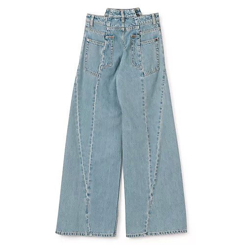 【メゾン マルジェラ/MAISON MARGIELA】のPANTS 5 POCKETS 人気、トレンドファッション・服の通販 founy(ファニー) 　ファッション　Fashion　レディースファッション　WOMEN　パンツ　Pants　2025年　2025　2025春夏・S/S　Ss,Spring/Summer,2025　デニム　Denim　フロント　Front　ポケット　Pocket　ワイド　Wide　洗える　Washable　other-3|ID: prp329100004504529 ipo3291000000031811001