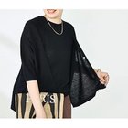 【ノーリーズ/NOLLEY'S】の《アンサンブル対応》《手洗い可能》フレンチリネンボレロカーディガン ダークネイビー|ID: prp329100004504645 ipo3291000000031792163