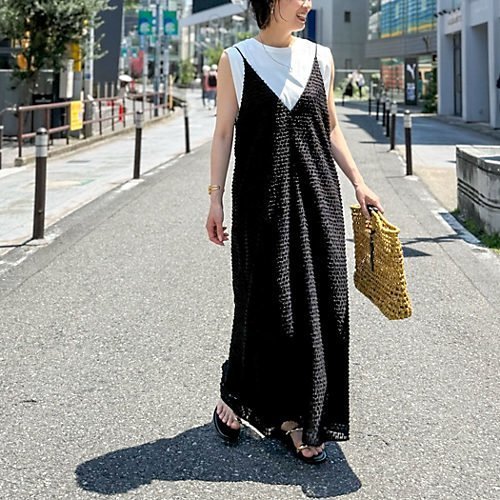 【ノーリーズ/NOLLEY'S】のウォッシャブルカットジャガードキャミワンピース インテリア・キッズ・メンズ・レディースファッション・服の通販 founy(ファニー) https://founy.com/ ファッション Fashion レディースファッション Fashion for Women ワンピース Dresses キャミソールワンピース Camisole Dresses 2025年 2025 2025春夏・S/S Spring/Summer 2025 SS25 カーディガン Cardigan, Knitwear ジャケット Jacket, Outerwear 夏 Summer 旅行 Travel |ID: prp329100004504646 ipo3291000000033244167