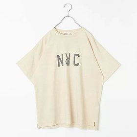 【レミレリーフ/REMI RELIEF】 【洗える】16/-天竺T(NYC)人気、トレンドファッション・服の通販 founy(ファニー) ファッション Fashion レディースファッション WOMEN サンダル Sandals フェミニン Feminine プリント Print レーシー Lacey ヴィンテージ Vintage 洗える Washable |ID:prp329100004506023
