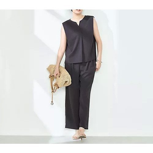 【ノーリーズソフィー/NOLLEY'S sophi】の《セットアップ対応》ツイルキーネックブラウス 人気、トレンドファッション・服の通販 founy(ファニー) 　ファッション　Fashion　レディースファッション　WOMEN　トップス・カットソー　Tops/Tshirt　シャツ/ブラウス　Shirts/Blouses　2025年　2025　2025春夏・S/S　Ss,Spring/Summer,2025　おすすめ　Recommend　インナー　Inner　ジャケット　Jacket　セットアップ　Set Up　メタル　Metal　夏　Summer　春　Spring　S/S・春夏　Ss・Spring/Summer　other-3|ID: prp329100004506034 ipo3291000000031803389